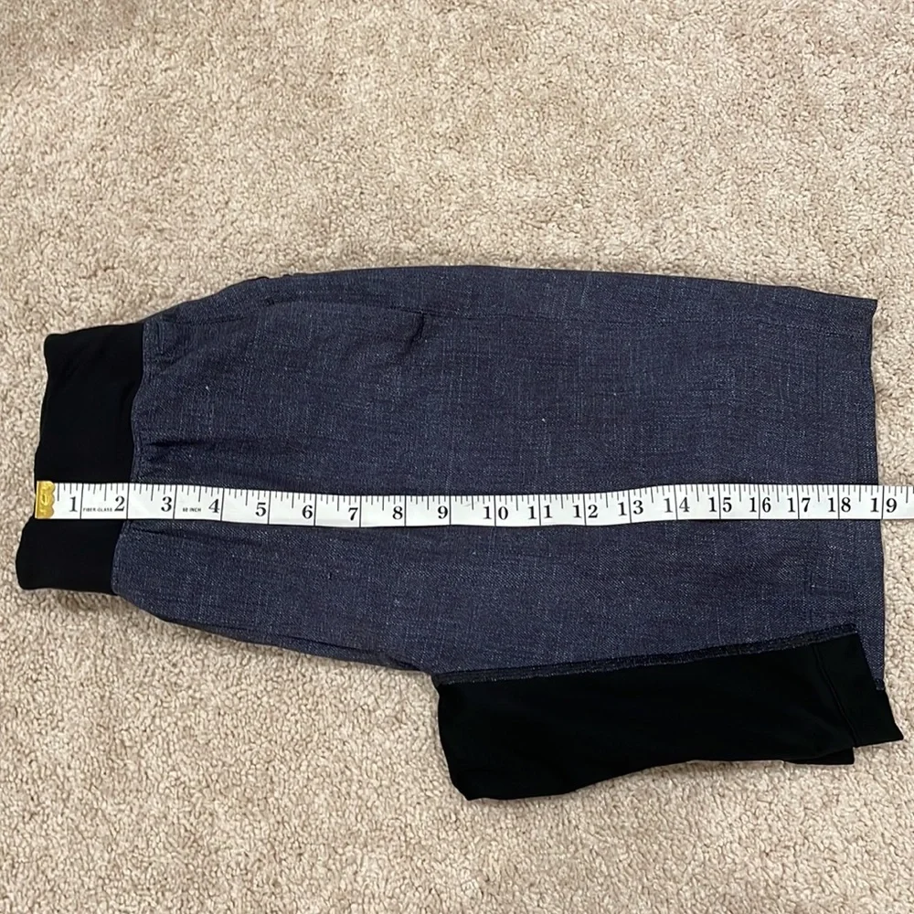 Lululemon Dark gray and black mens shorts.